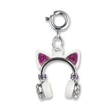 Load image into Gallery viewer, Charm It!- Kitty Ears Headphones Charm
