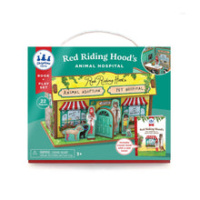 Load image into Gallery viewer, Red Riding Hood's Animal Hospital Book and Playset
