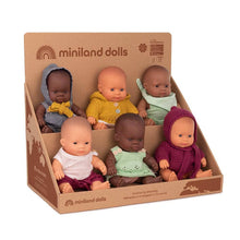 Load image into Gallery viewer, Miniland dressed Baby Dolls
