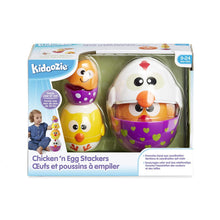 Load image into Gallery viewer, Kidoozie- Chicken'n Egg Stackers
