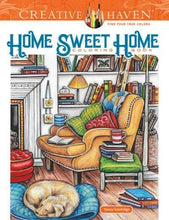 Load image into Gallery viewer, Creative Haven Home Sweet Home Coloring Book
