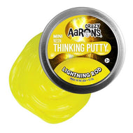 Crazy Aarons- Mini Neon Thinking Putty Lightning Rod