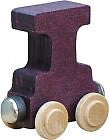Name Train I- Bright Color Childrens Wooden Trains