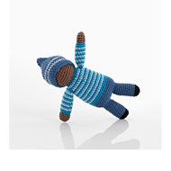 PEBBLE: Pixie Rattle-Birch-Blue