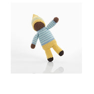 PEBBLE: Pixie Rattle-Daffodil-yellow