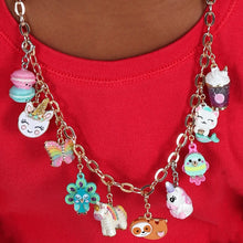 Load image into Gallery viewer, Charm It!- Gold Swivel Peacock Charm
